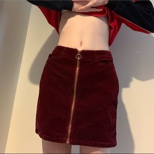 red skirt